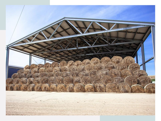 Строительство сенохранилищ в Кострома от 613 руб.