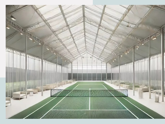 Строительство теннисных кортов в Костроме