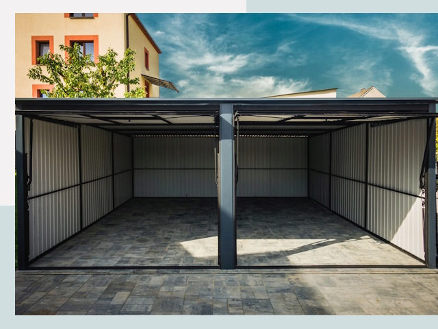 Гаражи из металлоконструкций от 613 руб. в Кострома