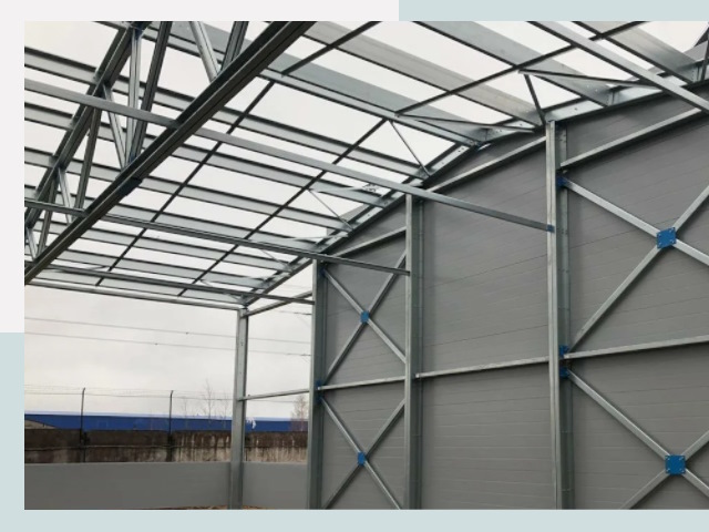 Каркасные ангары от СтальСтрой-Кст по цене от 613 руб.