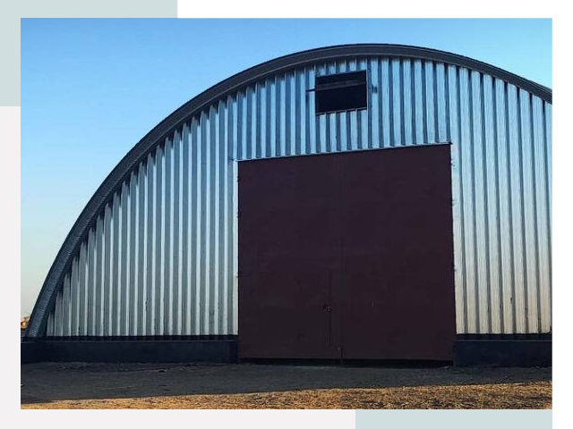 Бескаркасные ангары в Костроме