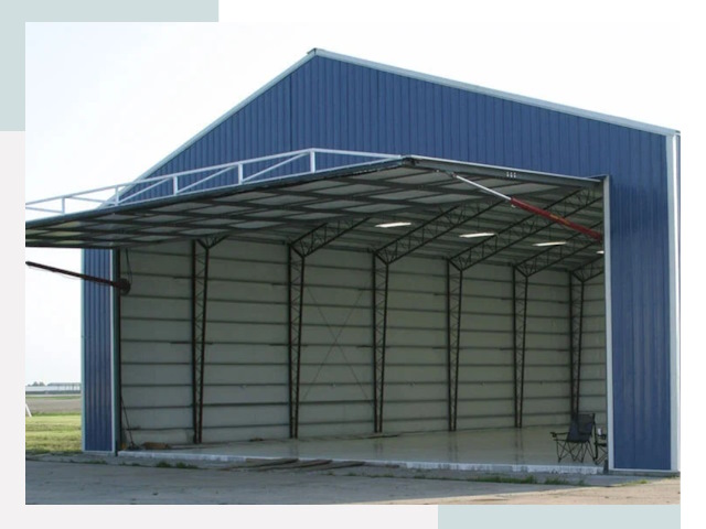 Прямо стенные ангары в Костроме