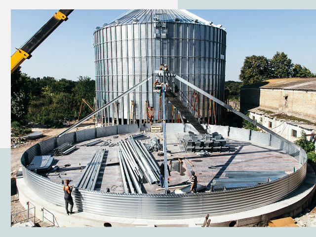 Силосы для зерна в Кострома от 613 руб. - Надёжное хранение