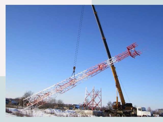 Строительство башен связи в Костроме от 613 руб.