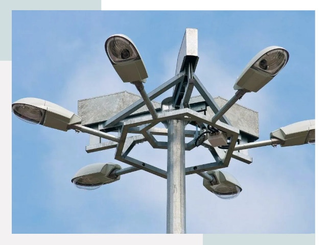 Монтаж осветительных мачт в Костроме