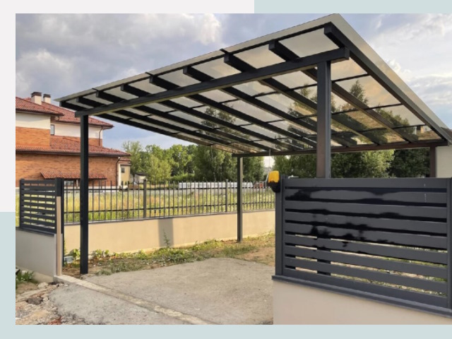 Металлические навесы в Кострома от 613 руб. за м²