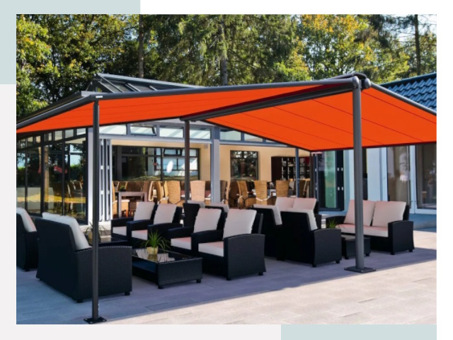 Навесы для кафе и ресторанов в Костроме