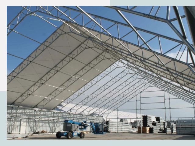 Каркасно-тентовые сооружения от СтальСтрой-Кст по цене 613 руб.