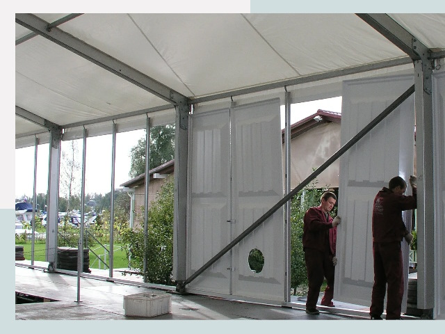 Быстро сборные шатры в Кострома от 613 руб. за м²