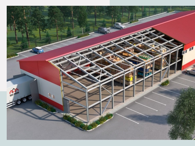 Проектирование ангаров в Костроме от 613 руб.