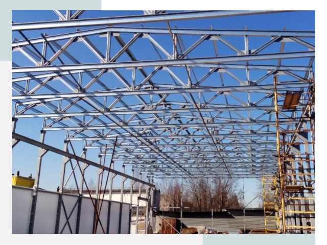 Металлокаркасы для складов в Костроме