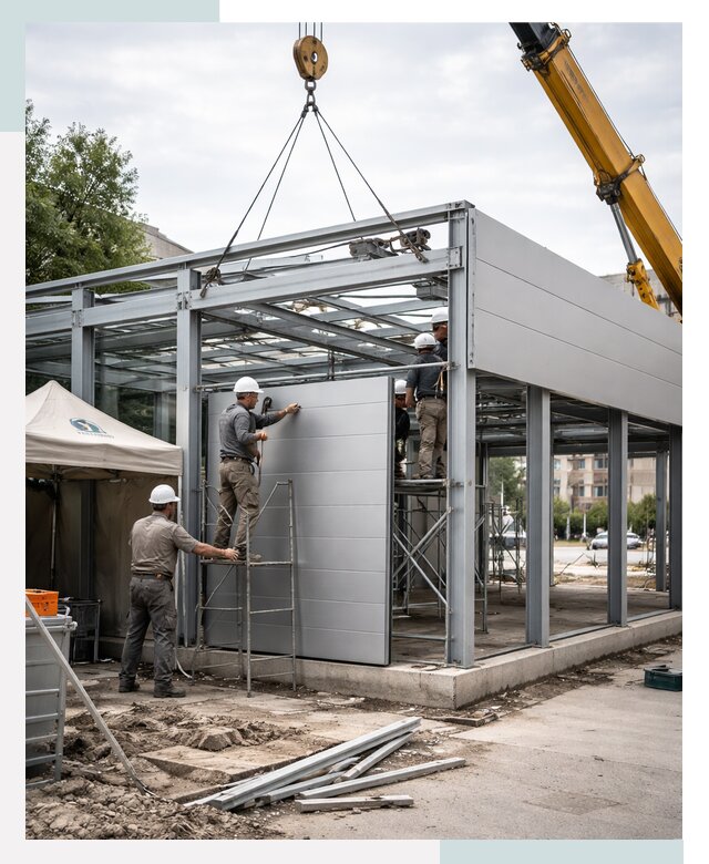 СтальСтрой-Кст: торговый павильон под ключ в Костроме от 35732 р.